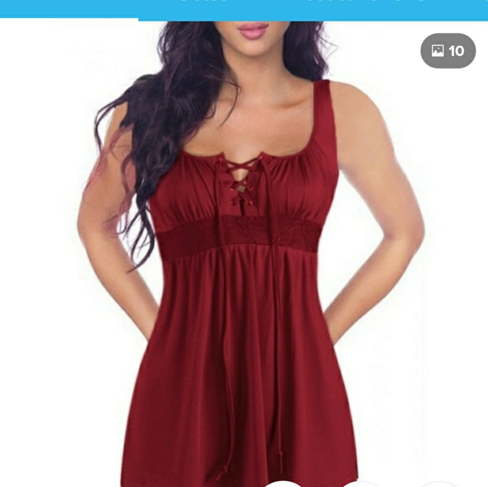 🔥 Red tank top 🎀